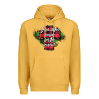 Mustard Jesus is the Reason For The Season Premium Hoodie - CowhideDigitalArt