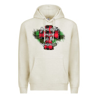 Oatmeal Heather Jesus is the Reason For The Season Premium Hoodie - CowhideDigitalArt