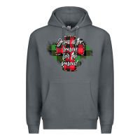 Rock Jesus is the Reason For The Season Premium Hoodie - CowhideDigitalArt