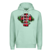 Seafoam Jesus is the Reason For The Season Premium Hoodie - CowhideDigitalArt