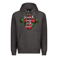 Smoke Jesus is the Reason For The Season Premium Hoodie - CowhideDigitalArt