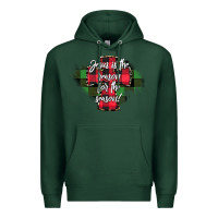 Sports Green Jesus is the Reason For The Season Premium Hoodie - CowhideDigitalArt