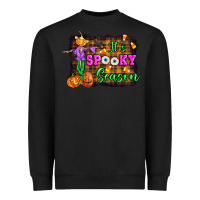 Black it's spooky season halloween Heavyweight Sweatshirt - Artiststas