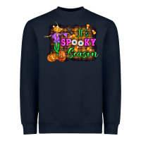Navy it's spooky season halloween Heavyweight Sweatshirt - Artiststas