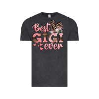 Vintage Black Best gigi ever Mother's Day Vintage Tee - CowGirlArtShop