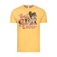 Vintage Mustard Best gigi ever Mother's Day Vintage Tee - CowGirlArtShop