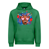 Emerald western america cow Urban Hoodie - JahusDesignShop