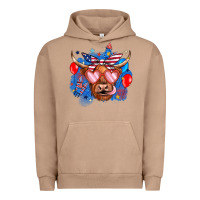 Pigment Burro western america cow Urban Hoodie - JahusDesignShop