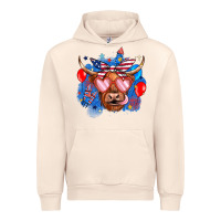 Sandshell western america cow Urban Hoodie - JahusDesignShop