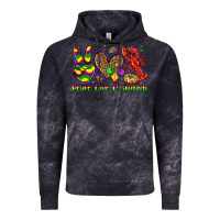 Cloud Black peace love crawfish olivia Vintage Hoodie - OliviaCreatesArt