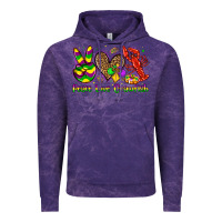 Cloud Purple peace love crawfish olivia Vintage Hoodie - OliviaCreatesArt