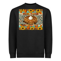 Black Thick thighs pumpkin pies Heavyweight Sweatshirt - Artiststas