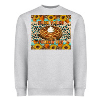 Heather Grey Thick thighs pumpkin pies Heavyweight Sweatshirt - Artiststas