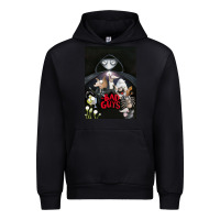 Black Graphic Movies  badguys film Mens Funny Urban Hoodie - longCreatives