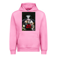 Fuchsia Pink Graphic Movies  badguys film Mens Funny Urban Hoodie - longCreatives