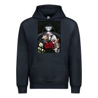 Navy Graphic Movies  badguys film Mens Funny Urban Hoodie - longCreatives