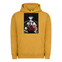 Pigment Peanut Butter Graphic Movies  badguys film Mens Funny Urban Hoodie - longCreatives