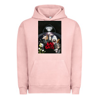 Pigment Salmon Graphic Movies  badguys film Mens Funny Urban Hoodie - longCreatives