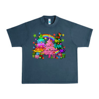 Midnight Navy pride christmas trees Urban Heavy Tee - HowdyJamesFarm