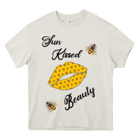 Cream Sun Kissed Beauty Heavy Core Tee - Bettercallsaul