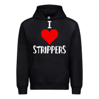 Black I Love Strippers Funny Sex gift Urban Hoodie - longCreatives