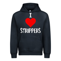 Navy I Love Strippers Funny Sex gift Urban Hoodie - longCreatives