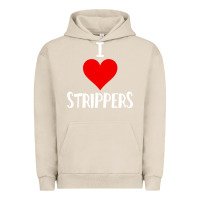 Pigment French Oak I Love Strippers Funny Sex gift Urban Hoodie - longCreatives