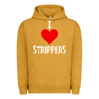 Pigment Peanut Butter I Love Strippers Funny Sex gift Urban Hoodie - longCreatives