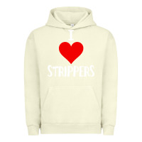 Pigment Pistachio I Love Strippers Funny Sex gift Urban Hoodie - longCreatives