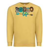 Antique Gold rodeo life with gemstone Premium Sweatshirt - AdoDesignShop