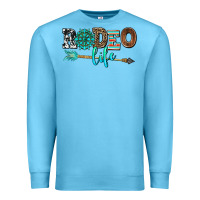Ocean Blue rodeo life with gemstone Premium Sweatshirt - AdoDesignShop