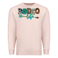 Pale Pink rodeo life with gemstone Premium Sweatshirt - AdoDesignShop