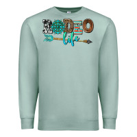 Seafoam rodeo life with gemstone Premium Sweatshirt - AdoDesignShop