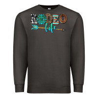 Smoke rodeo life with gemstone Premium Sweatshirt - AdoDesignShop