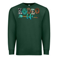 Sports Green rodeo life with gemstone Premium Sweatshirt - AdoDesignShop