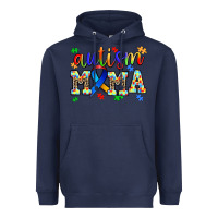 Navy autism mama Heavyweight Hoodie - AdoDesignShop