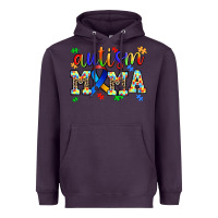 Plum autism mama Heavyweight Hoodie - AdoDesignShop