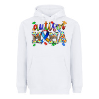 White autism mama Heavyweight Hoodie - AdoDesignShop