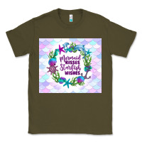 Army Green mermaid kisses starfish wishes Classic Tee - TumblerDesignByShophia