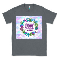 Charcoal Heather mermaid kisses starfish wishes Classic Tee - TumblerDesignByShophia