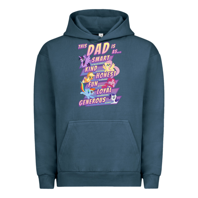 My Little Pony Father's Day Group Shot This Dad Is Urban Hoodie by longCreatives | Teevron