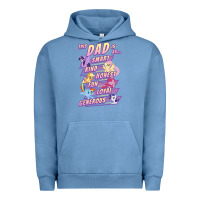 Pigment Pebble Blue My Little Pony Father's Day Group Shot This Dad Is Urban Hoodie - longCreatives