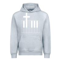 Heather Grey Church Organist Urban Hoodie - longCreatives