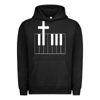 Pigment Black Church Organist Urban Hoodie - longCreatives