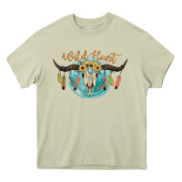 Mossy Wild Heart Heavy Core Tee - JahusDesignShop