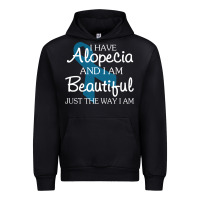 Black I Have Alopecia Awareness, I Am Beautiful Just Th Urban Hoodie - longCreatives