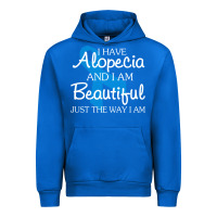 Cobalt I Have Alopecia Awareness, I Am Beautiful Just Th Urban Hoodie - longCreatives
