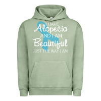 Pigment Oil Green I Have Alopecia Awareness, I Am Beautiful Just Th Urban Hoodie - longCreatives