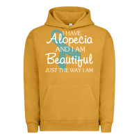 Pigment Peanut Butter I Have Alopecia Awareness, I Am Beautiful Just Th Urban Hoodie - longCreatives