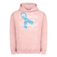 Pigment Salmon I Have Alopecia Awareness, I Am Beautiful Just Th Urban Hoodie - longCreatives